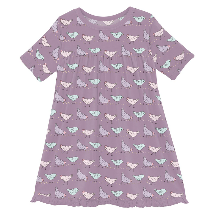 Kickee Pants Chickens Swing Dress