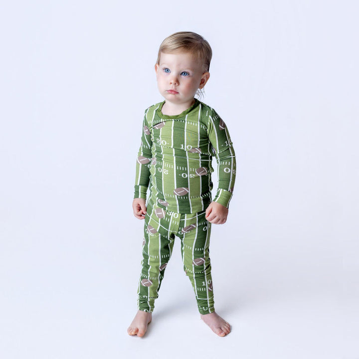 Angel Dear Football Glow in the Dark Pajamas model