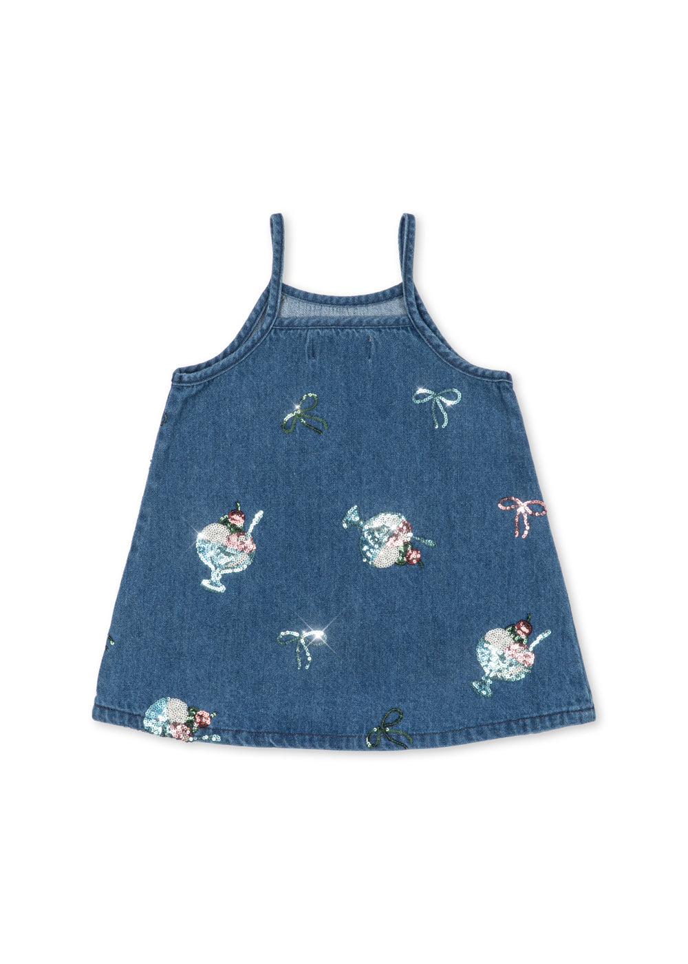 Gelato Magot Sequin Strap Dress