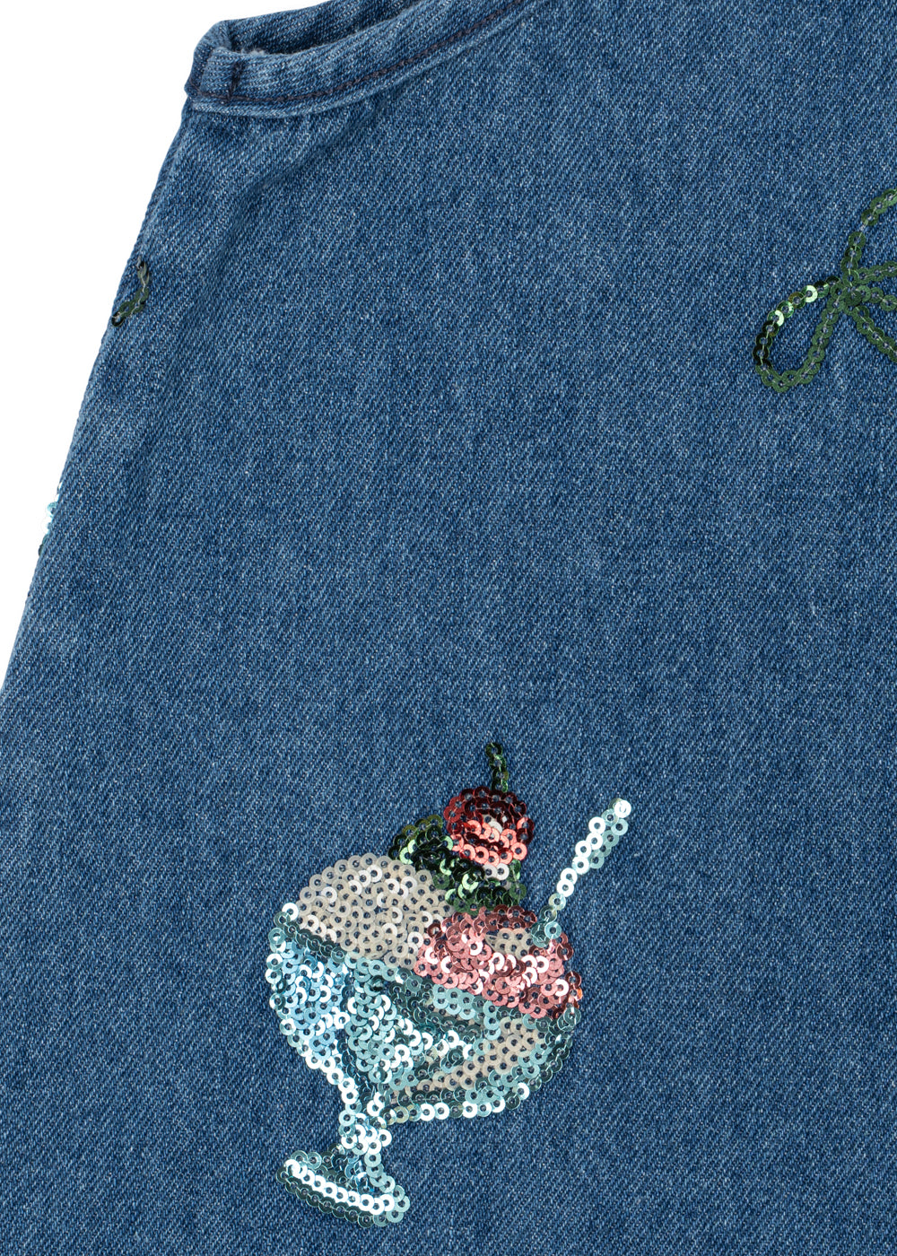 Konges Slojd Gelato Magot Sequin Strap Dress detail sequin