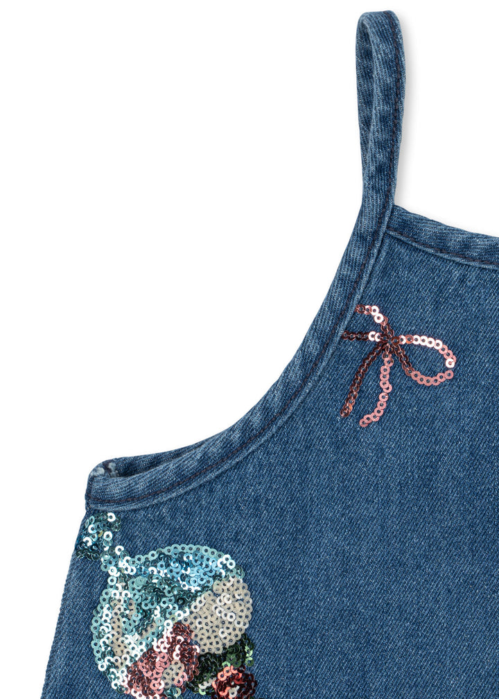 Konges Slojd Gelato Magot Sequin Strap Dress strap