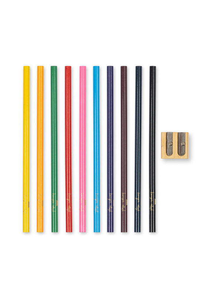 Konges Slojd Creative Art Caddy pencils