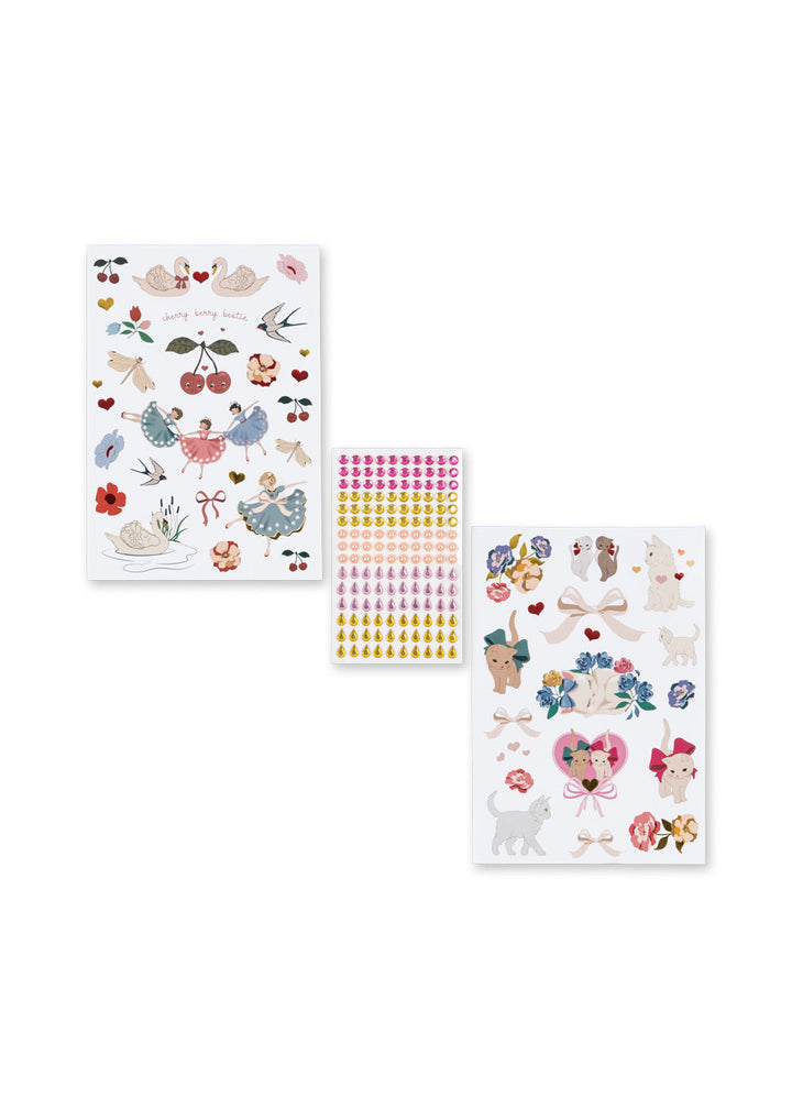 Konges Slojd Creative Art Caddy stickers