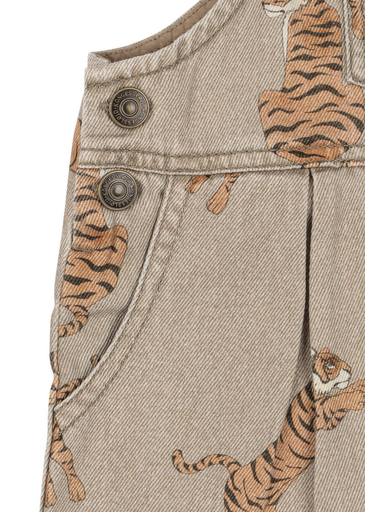 Konges Slojd Magot Tiger Baby Overalls buttons