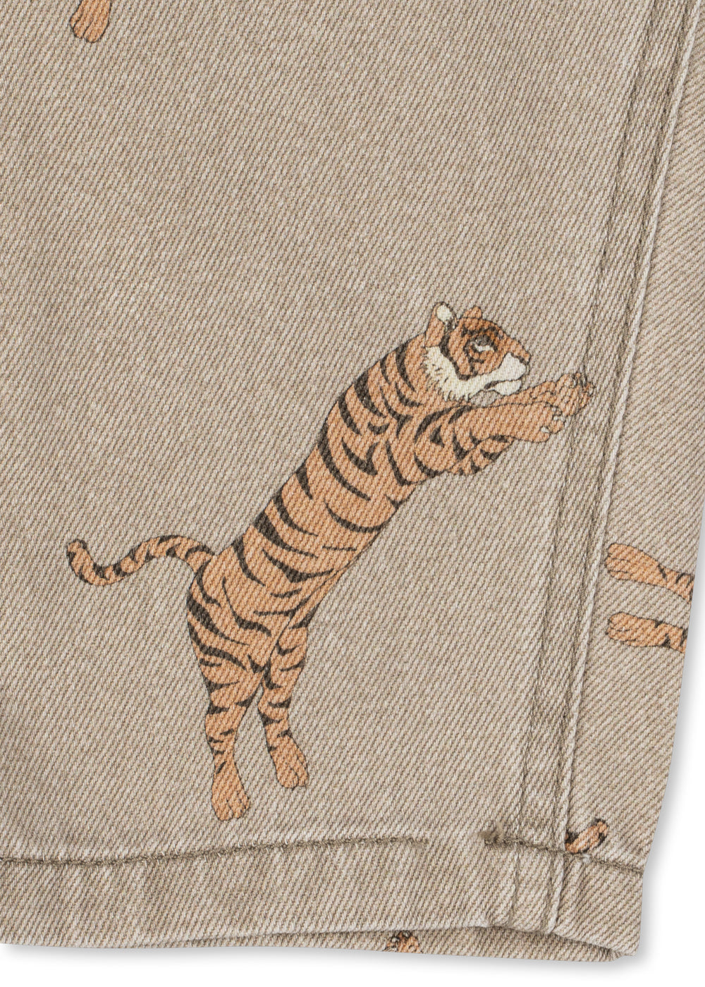 Konges Slojd Magot Tiger Baby Overalls cuff