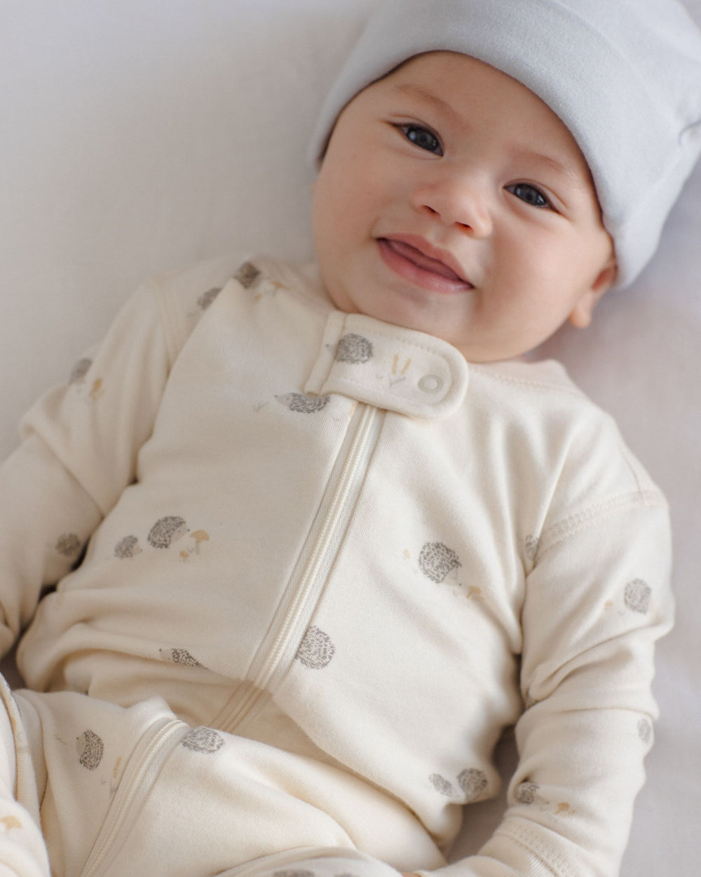 Quincy Mae Hedgehog Zip Sleeper closer
