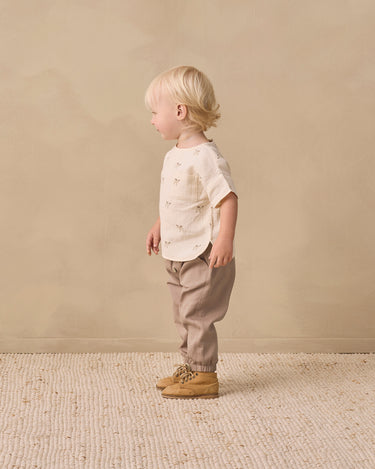 Quincy Mae Almond Giovani Pants side