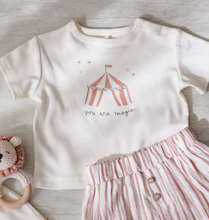 Quincy Mae You Are Magic Boxy Tee lifestyle