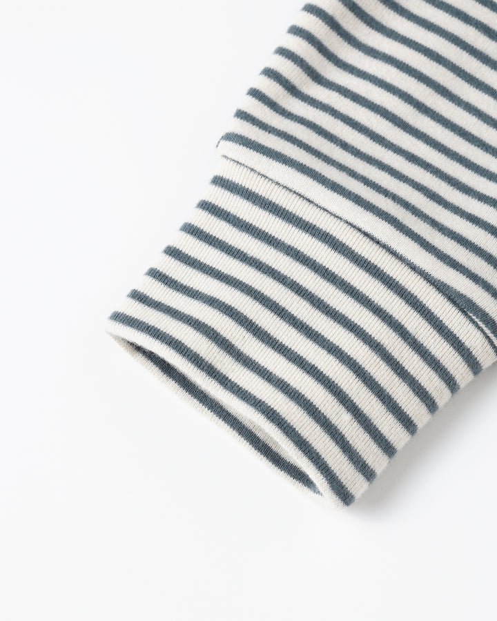 Ocean Microstripe Drawstring Pants