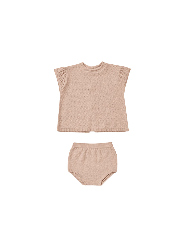 Penny Knit Set in Blush