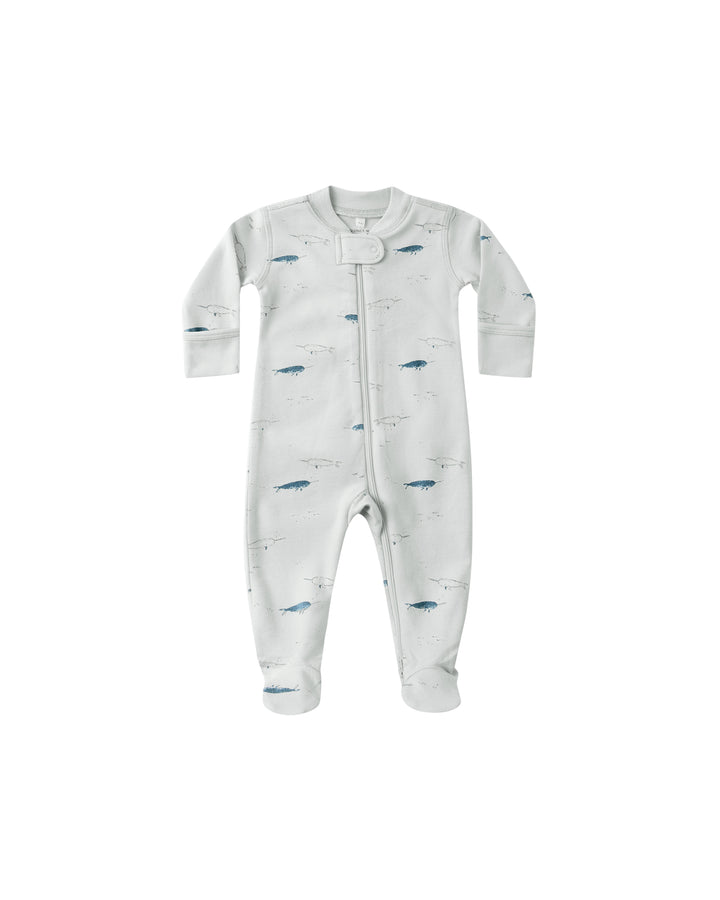 Quincy Mae Narwhals Footie