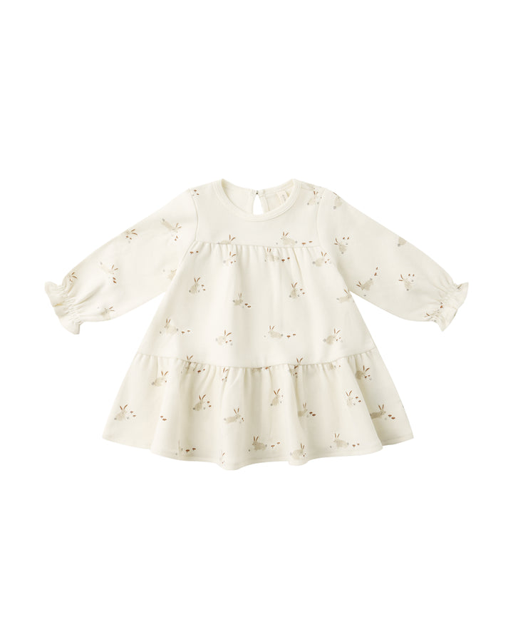 Quincy Mae Tiered Bunnies Dress