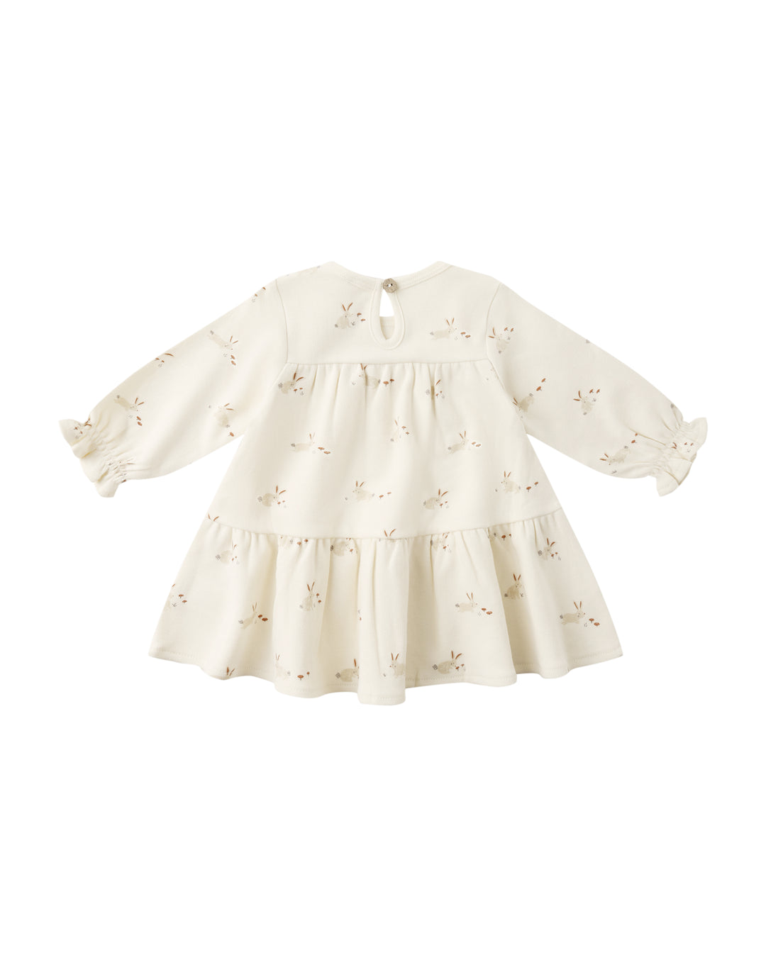 Quincy Mae Tiered Bunnies Dress back