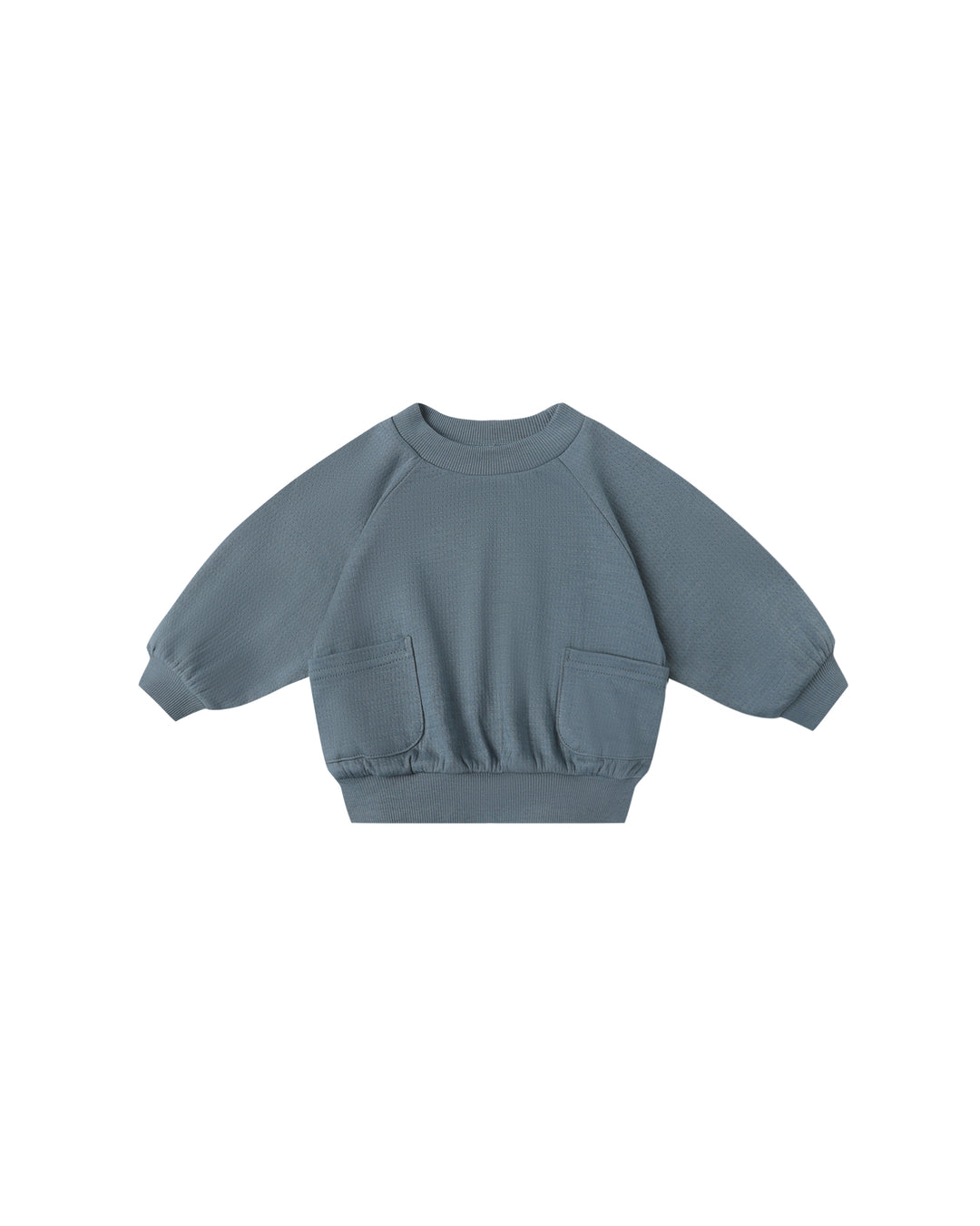 Quincy Mae Ocean Pocket Sweatshirt