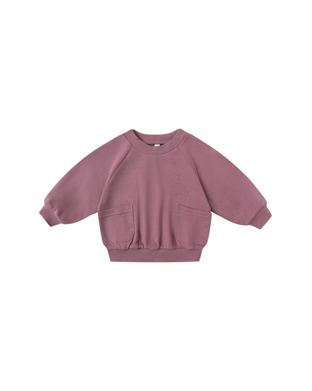 Quincy Mae Mulberry Pocket Sweatshirt