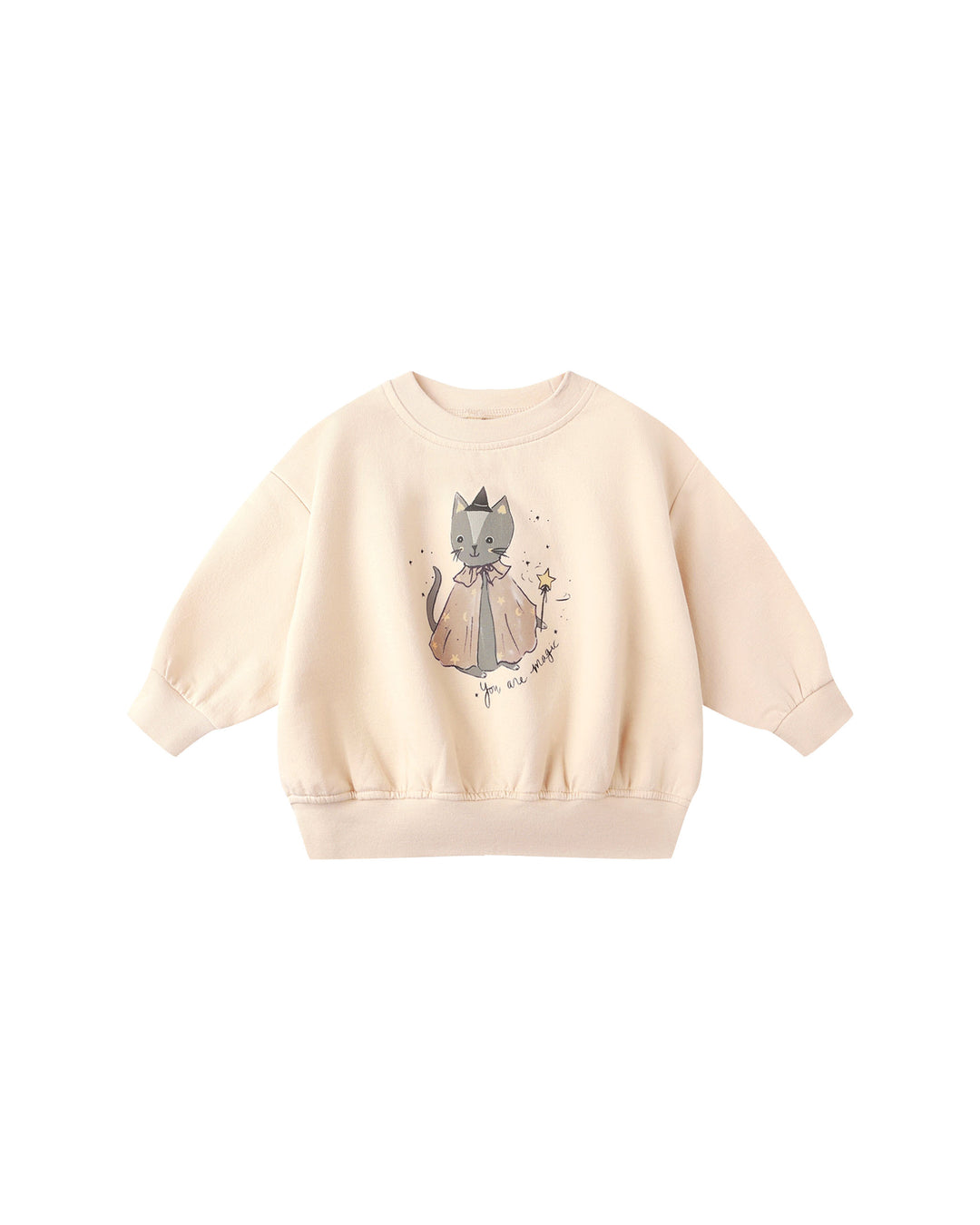 Quincy May Magic Cat Relaxed Sweatshirt
