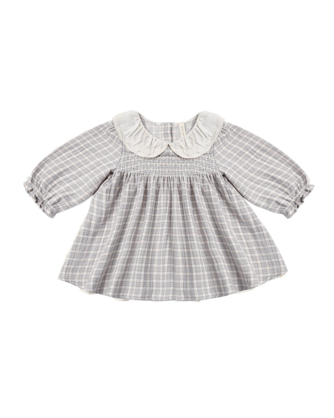 Quincy Mae Callie Blue Gingham Dress