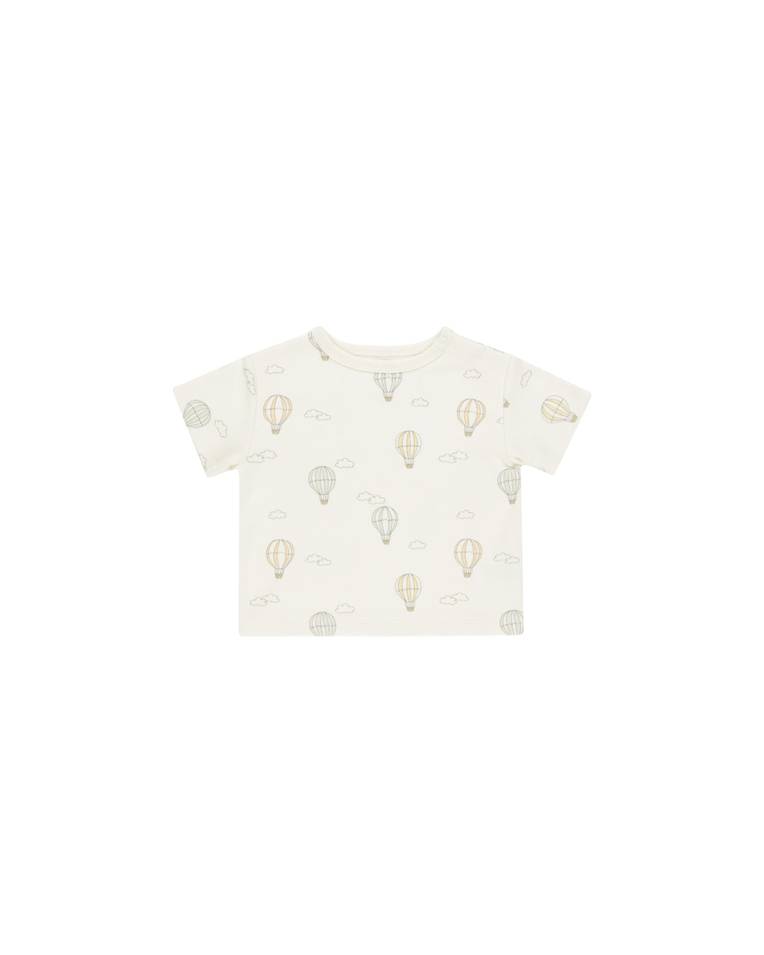 Quincy Mae Hot Air Balloons Boxy Tee