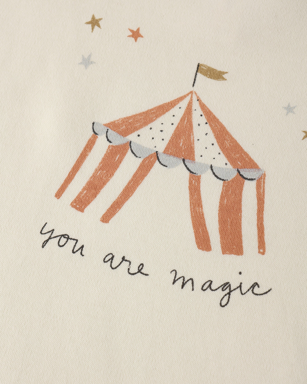 Quincy Mae You Are Magic Boxy Tee detail