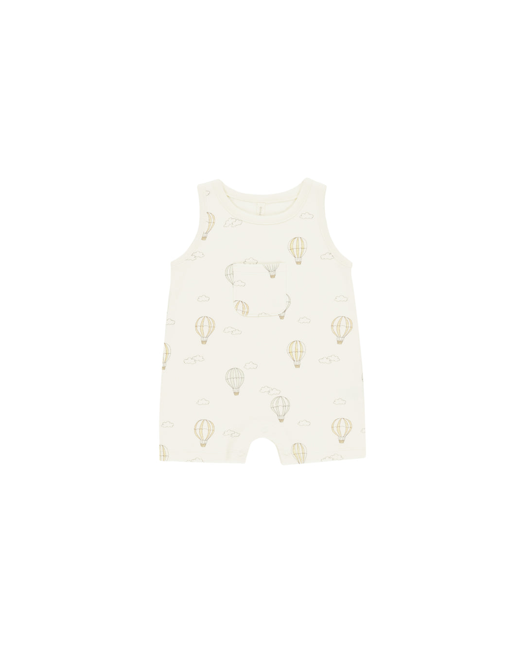 Quincy Mae Hot Air Balloons Shortie Romper