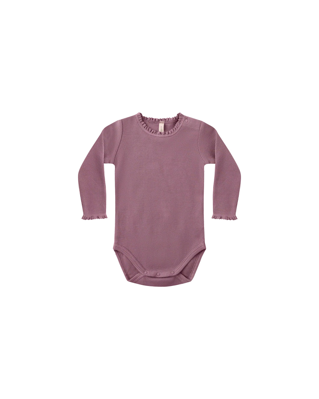 Quincy Mae Mulberry Waffle Bodysuit