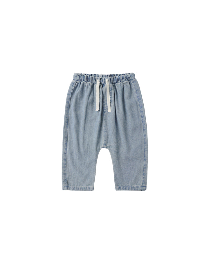 Chambray Henry Pants