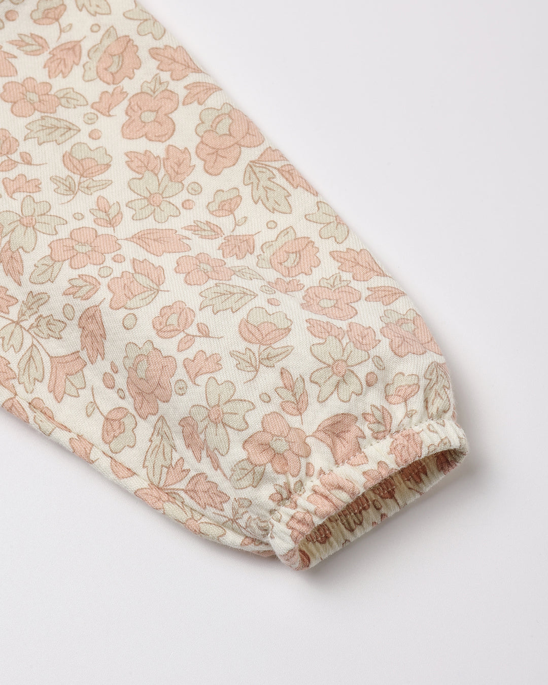 Quincy mae Pink Blossom Thalia Romper detail