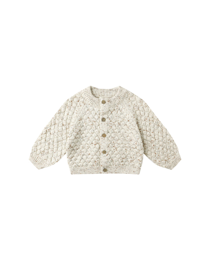 Quincy Mae Bubble Knit Cardigan