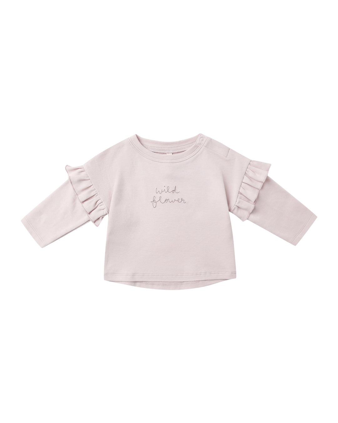 Quincy Mae Wild Flower Ruffle Tee