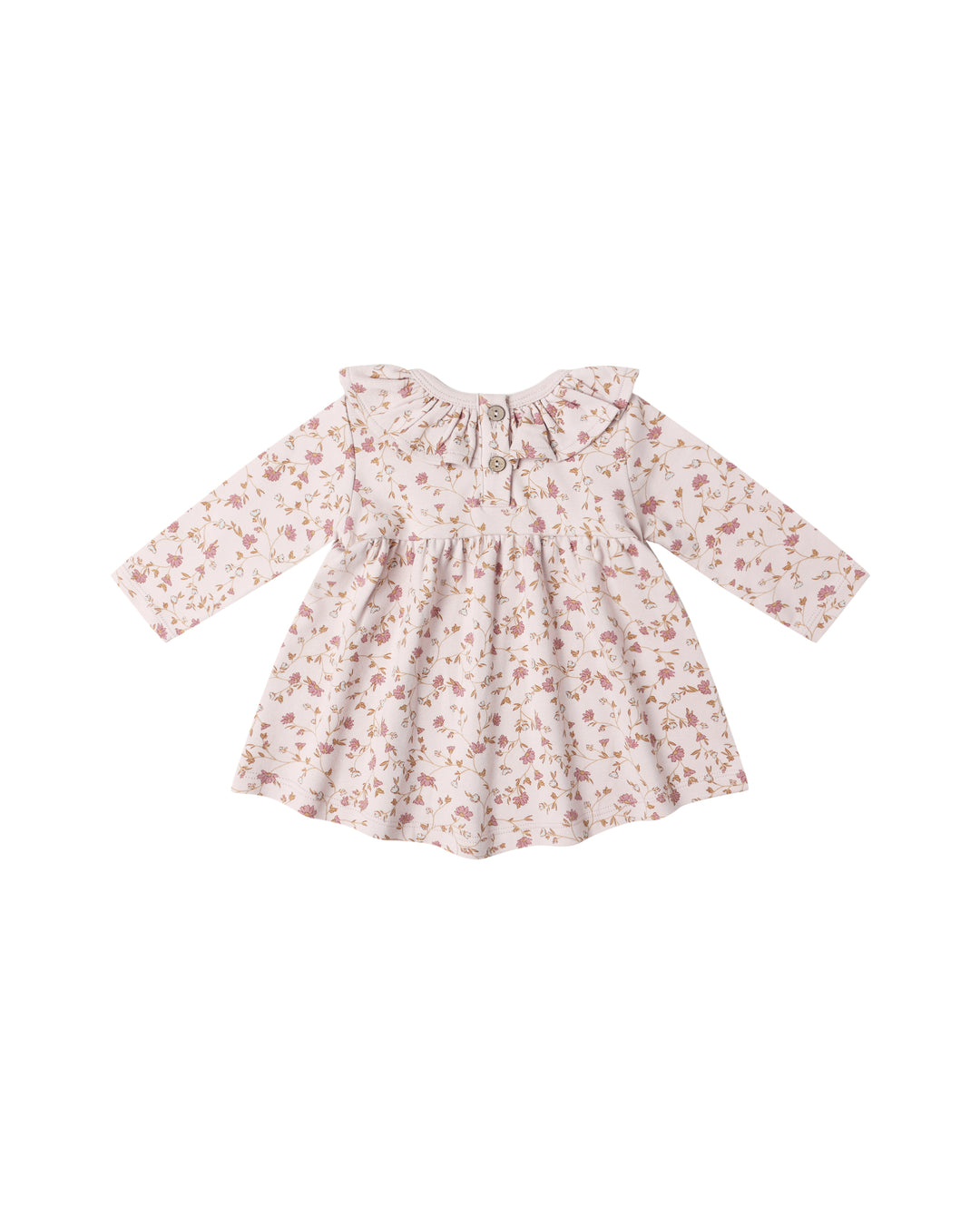 Quincy Mae Garden Ruffle Collar Dress back