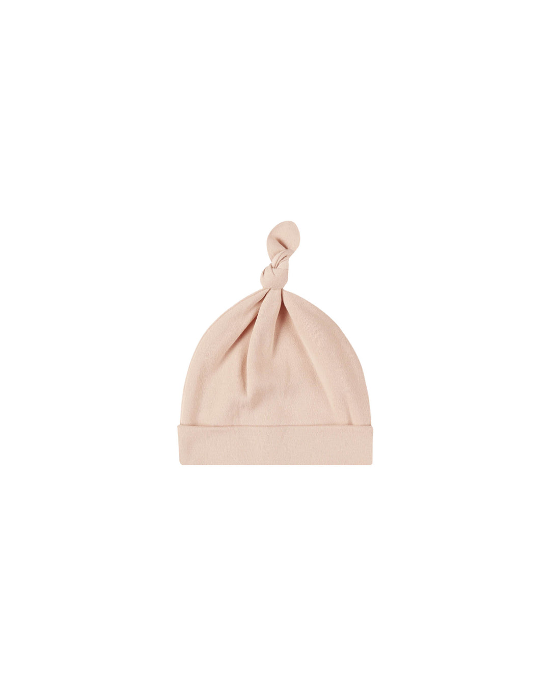 Quincy Mae Dusty Rose Knotted Beanie Hat