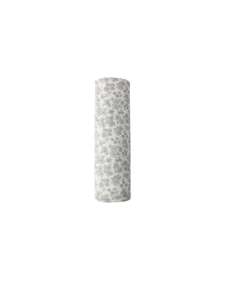 Quincy Mae Blue Floral Swaddle