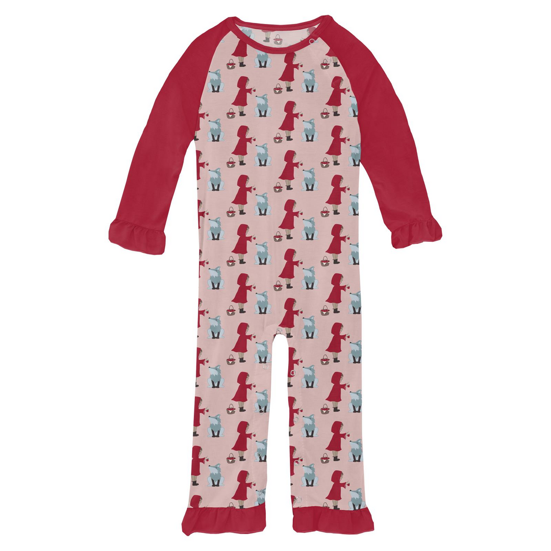 Kickee Pants Little Red Let's Be Friends Romper