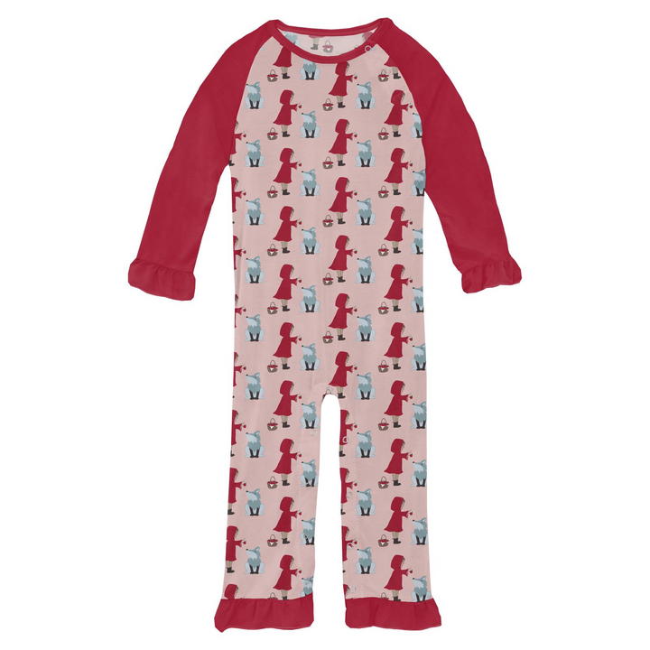 Kickee Pants Little Red Let's Be Friends Romper