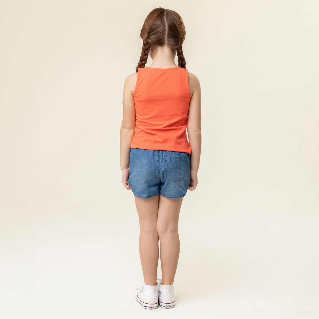 Noruk Two Peonies Tank model back
