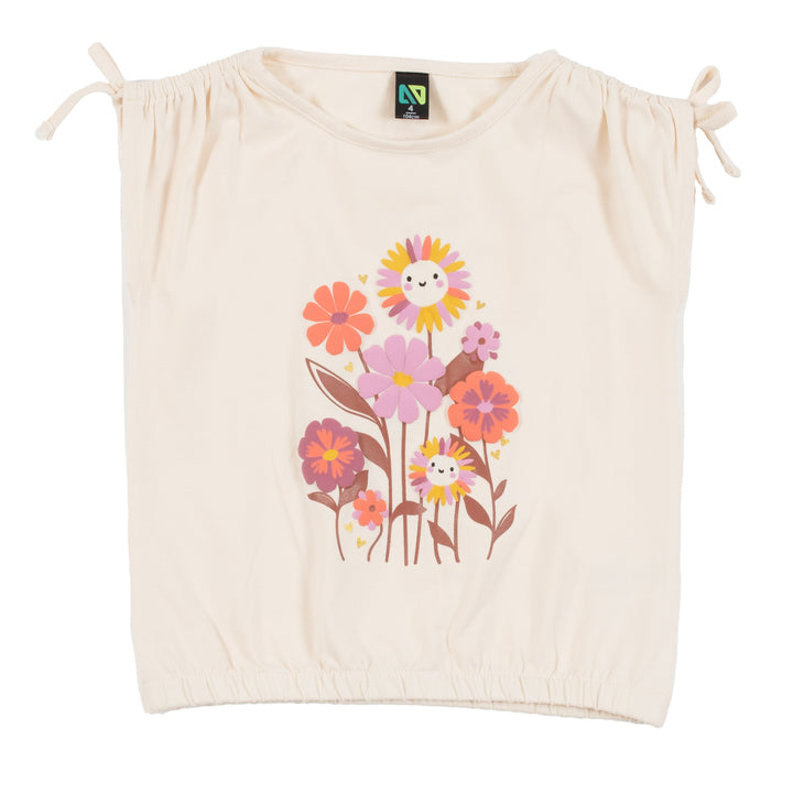 Noruk Smiley Flowers Top