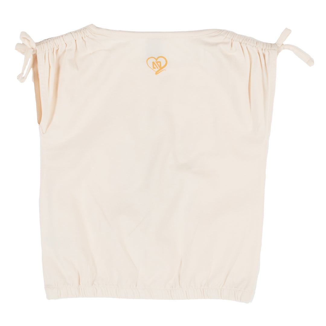 Noruk Smiley Flowers Top back