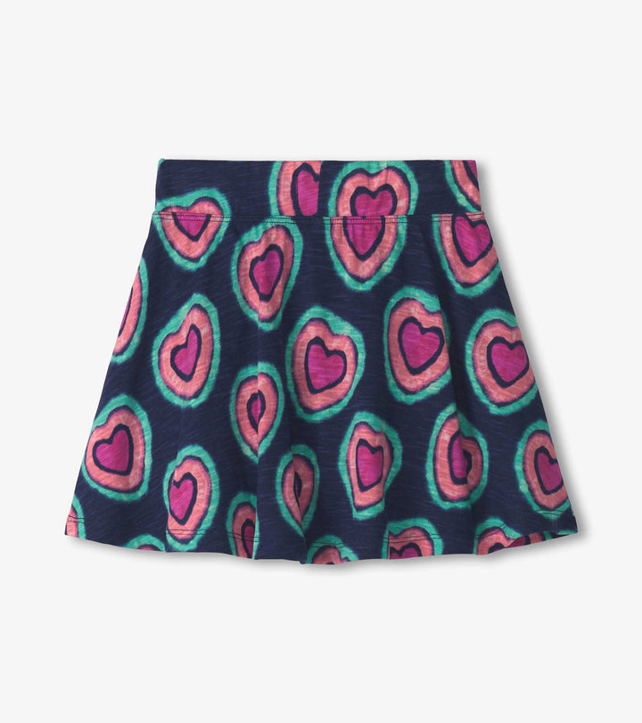 Hatley Glowing Hearts Floaty Skort back