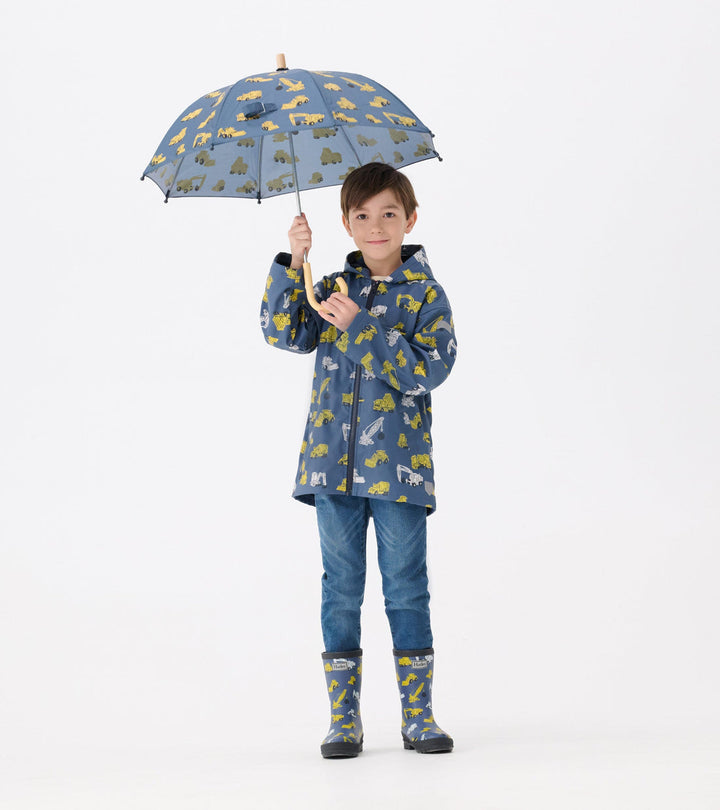 Hatley Under Construction Umbrella and jacket