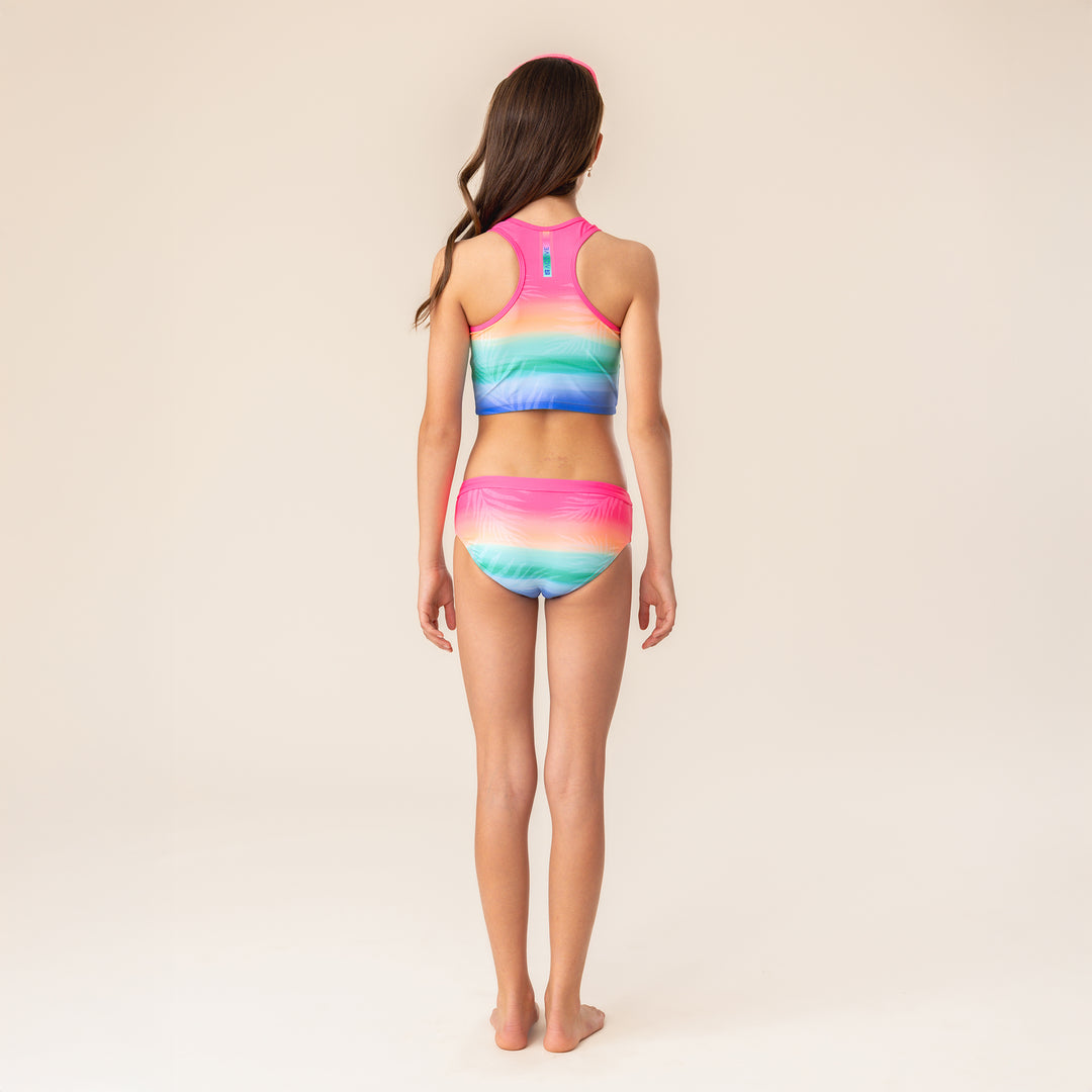 Noruk Gradient 2 Piece Swim Suit model back