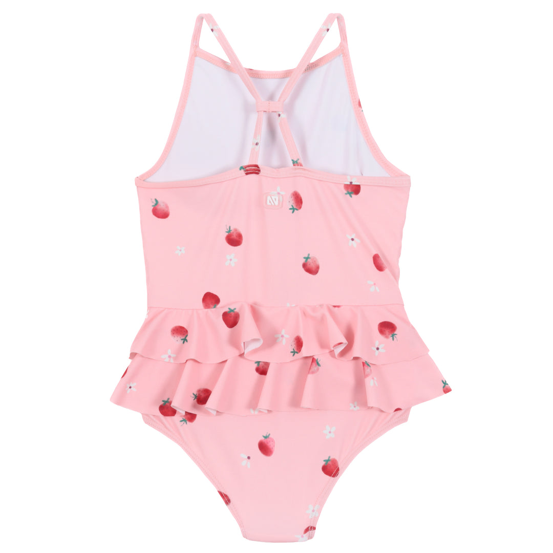 Noruk Strawberries Swim Suit back