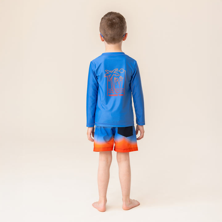 Noruk Summer Time Rash Guard model back