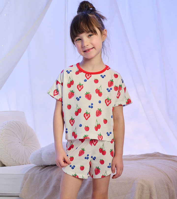 Hatley Summer Berries Short Sleep Set model