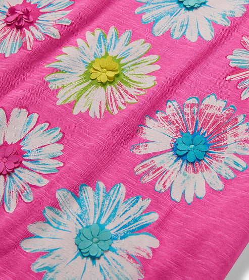 Hatley Party Flowers Graphic Tee detail