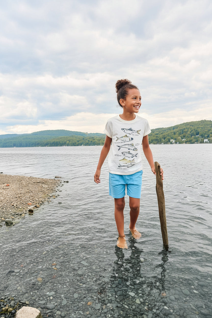 Hatley Fish Types Tee model