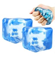 Snowflake Ice Cube Squishy Toy