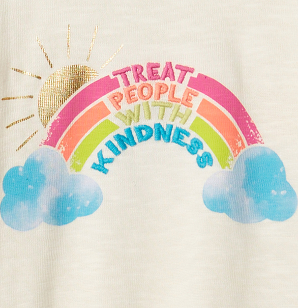 Hatley Kindness Everyday Tee detail