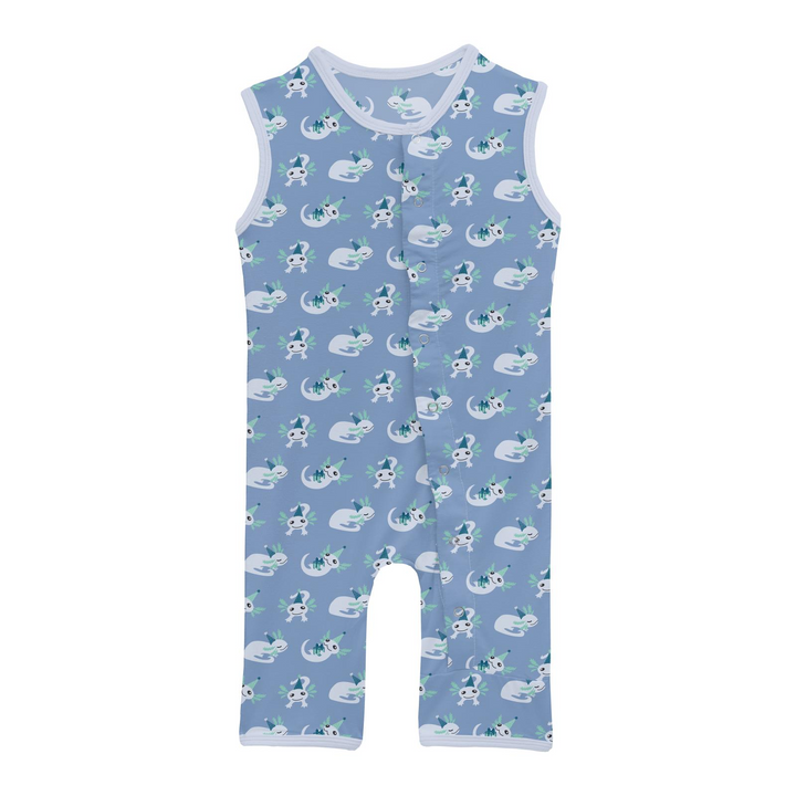 Kickee Pants Axolotl Party Romper