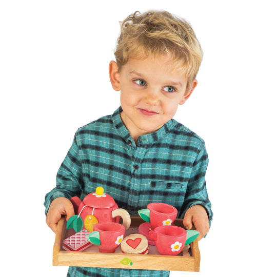 Tender Leaf Toys Tea Tray Set model