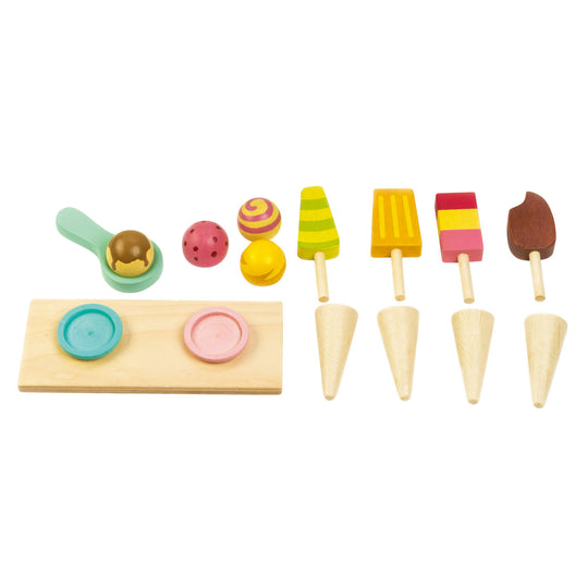 Tender Left Toys Ice Cream Cart pieces